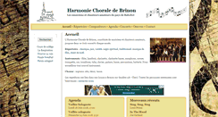 Desktop Screenshot of harmonie-chorale-brinon.com